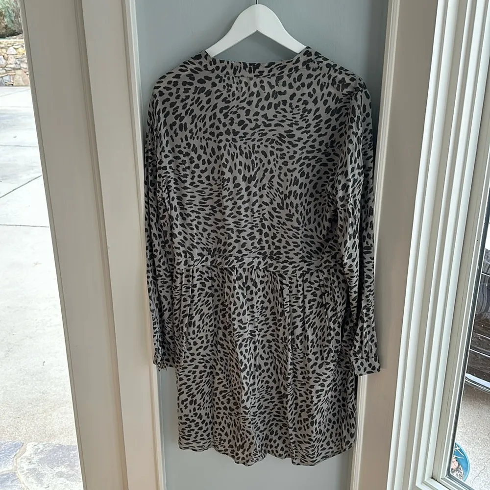 Cloth & Stone for Anthropologie Cheetah Mini Dress - Image 5