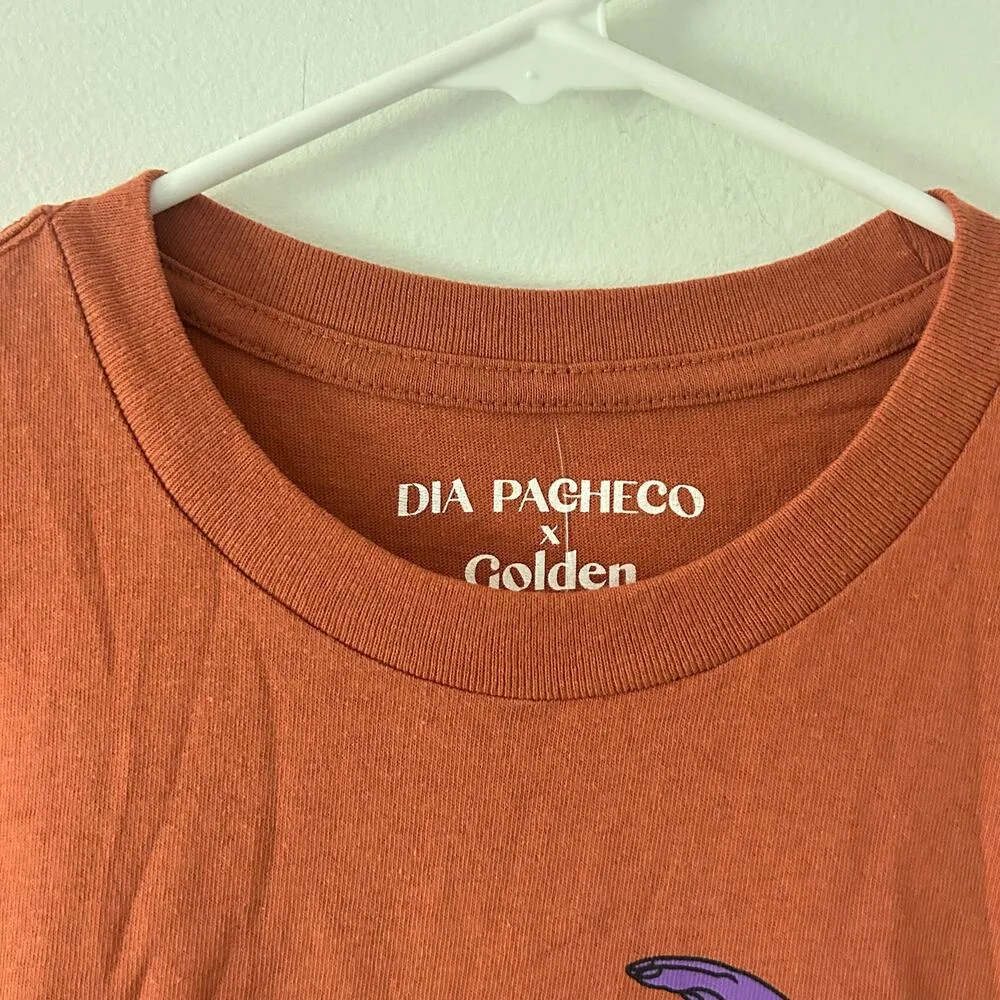Dia Pacheco X Golden Hour Women's Cotton Crew Neck Graphic T - Image 3