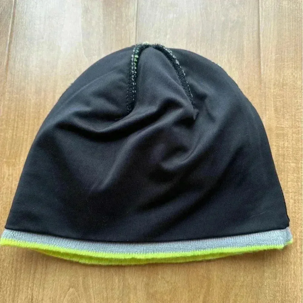 Champion Neon Green Crochet Outdoor Running Athleisure Beanie, OS - Image 7