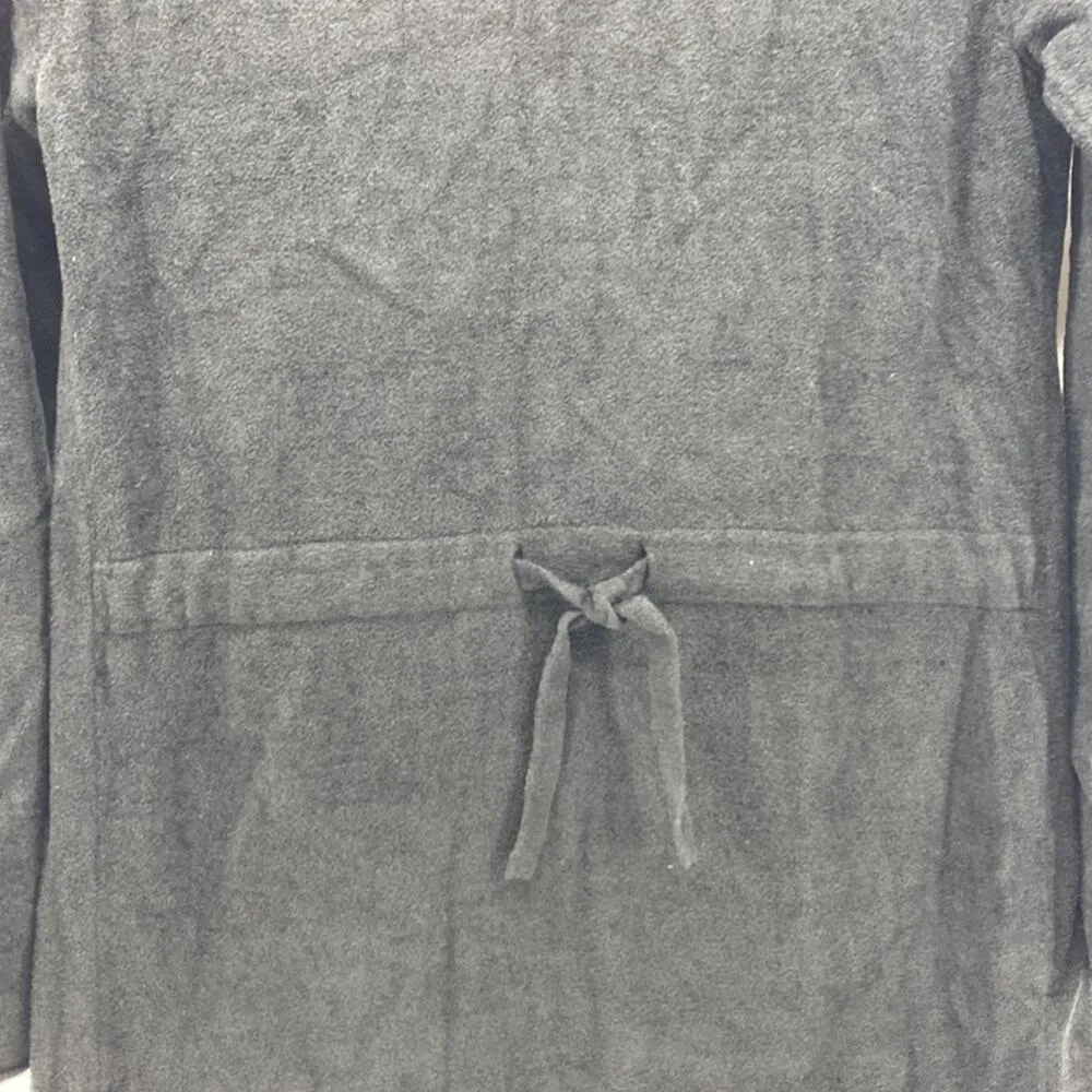 Barefoot Dreams Cozy Chic Ultra Lite black longline open front cardigan sz XS - Image 7