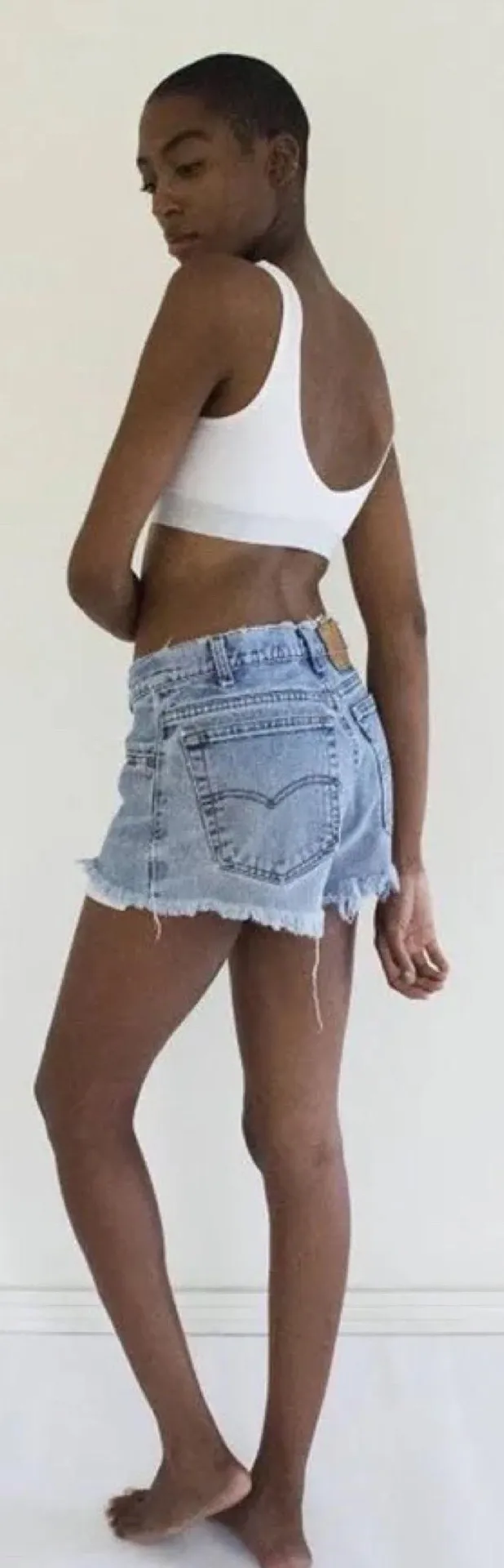 Levi’s Urban Renewal Remade Quilted Patch Denim Shorts - Image 2