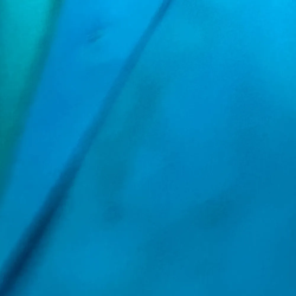 OLEG CASSINI Vintage Blue Silk Blazer - Image 8