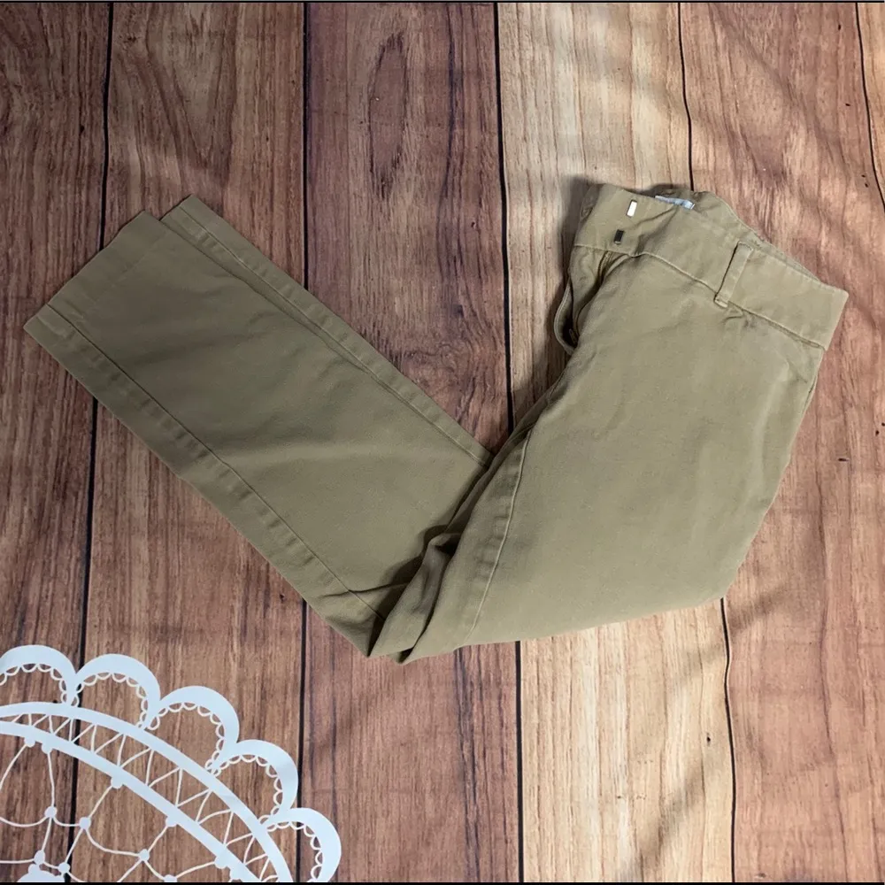 NY&C Tan Capri Dress Pants Size 2 - Image 2
