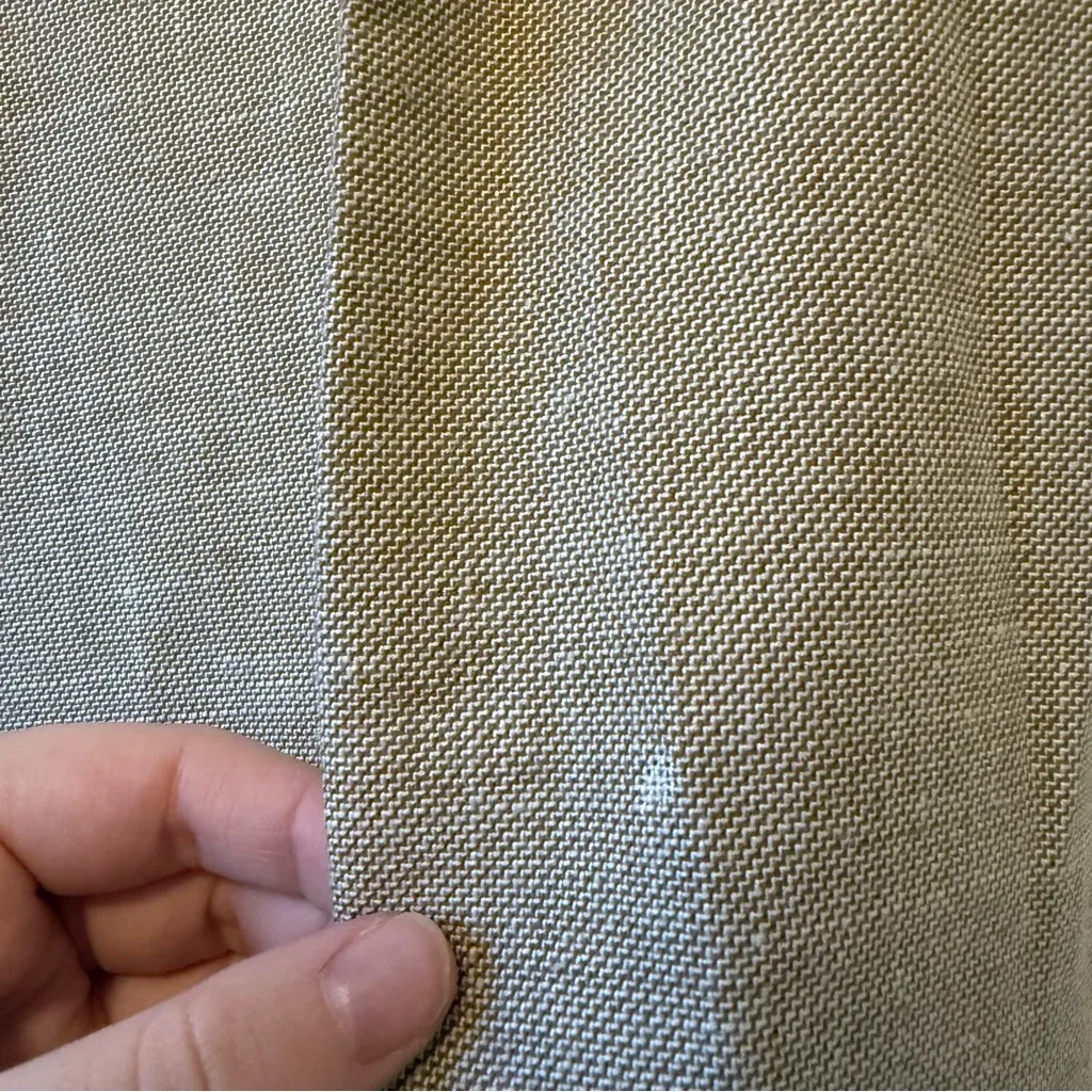 Pendleton Beige Rayon Wool Silk Blend Trousers Size 14 - Image 9