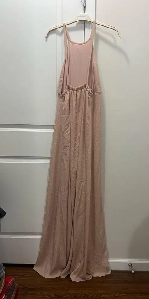 Show Me Your Mumu Dusty Blush Crisp Pink Amanda Maxi Dress Size XL $198 - Image 6