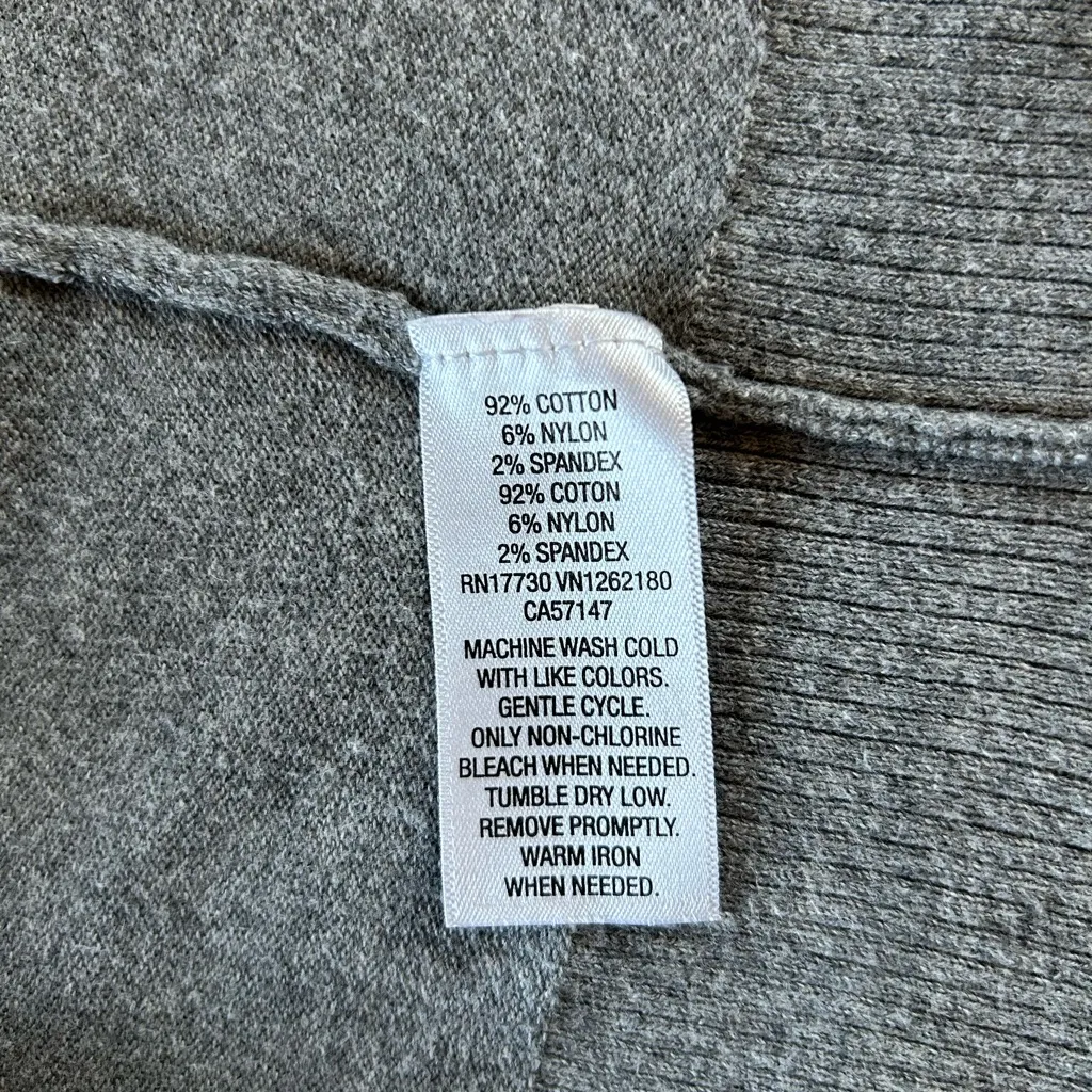 Merona  Heather Gray Cardigan - Image 6