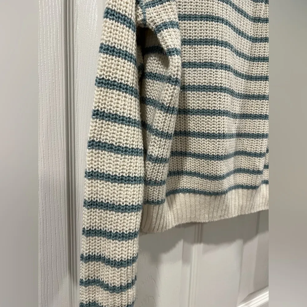 Wild Fable  Striped Cropped Sweater - Image 2