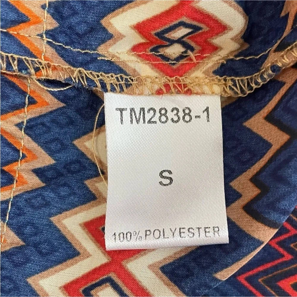 THML Chevron Print Mini Dress - Image 5