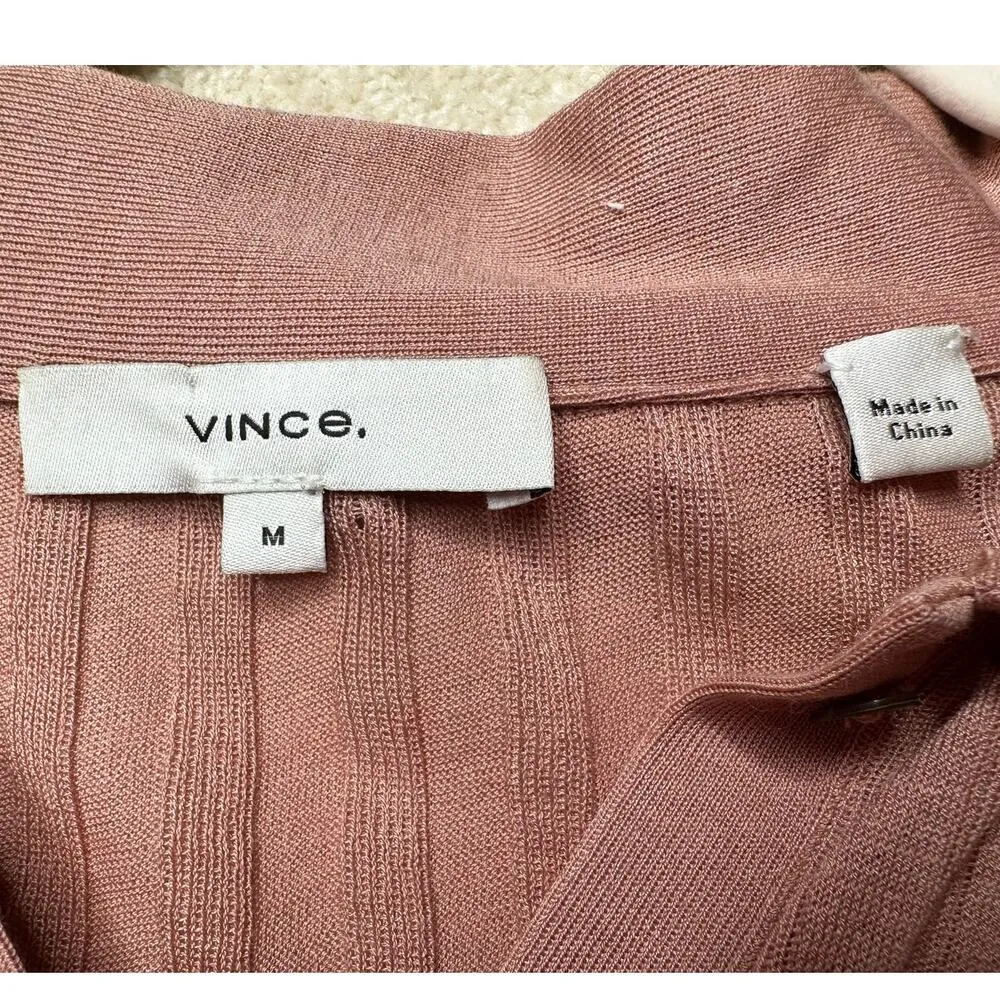 Vince : Neutral Ribbed Bodysuit - Image 5