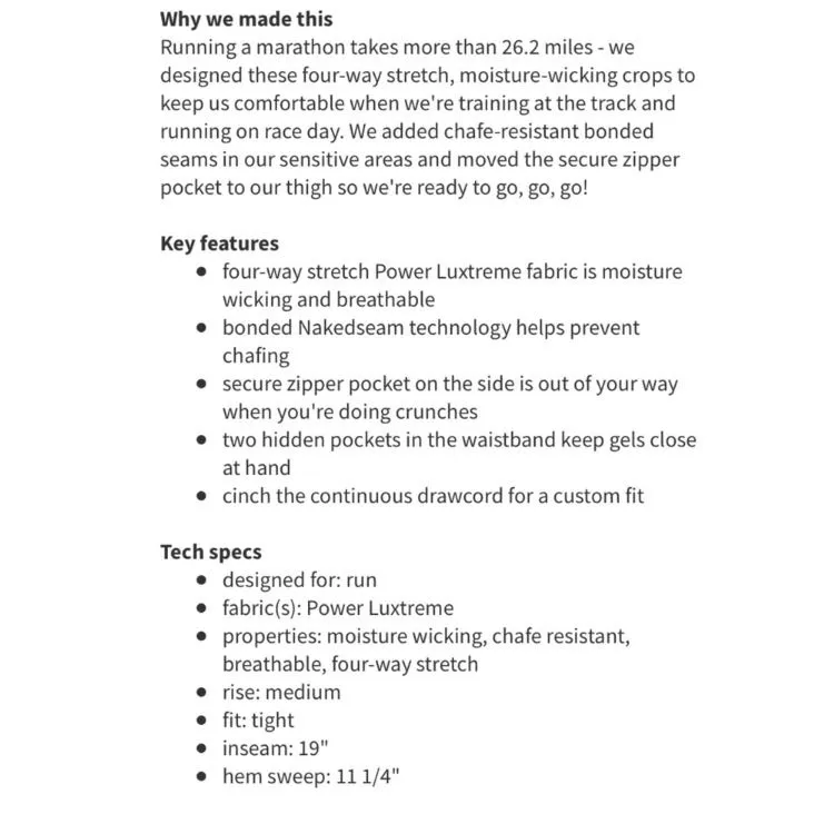 Rare  Run Track Attack Crop Pants - Image 5