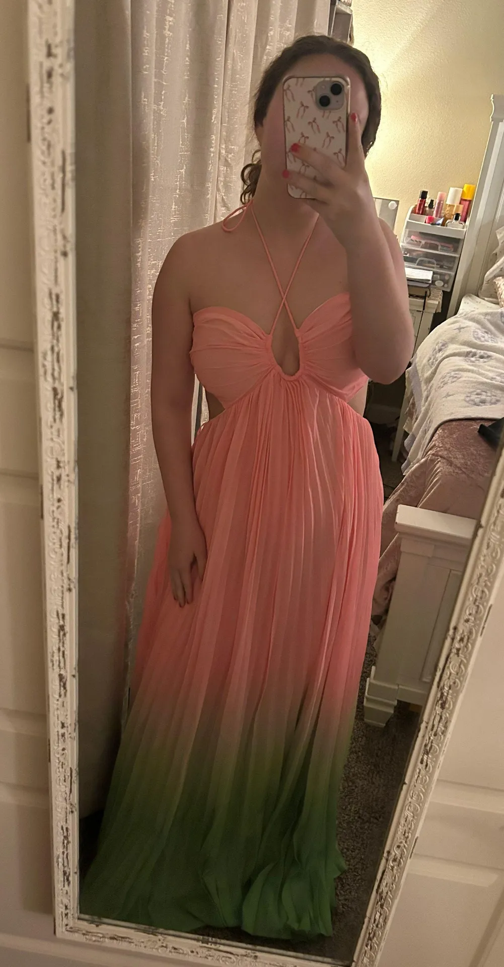 Pink And Green Sundress - Image 3