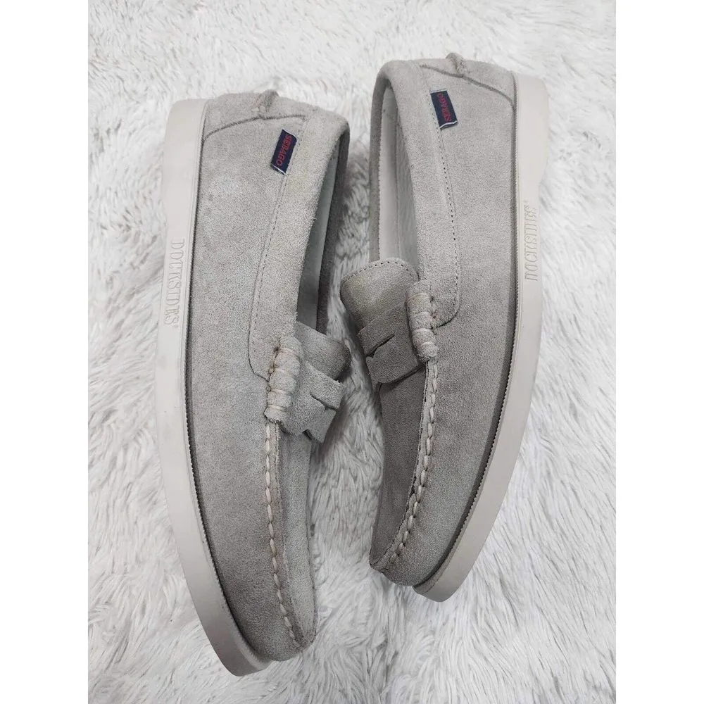 Sebago Adult Mens Dan Boat Flesh Out Penny Loafers & Slip Ons Size 8. SH - Image 6