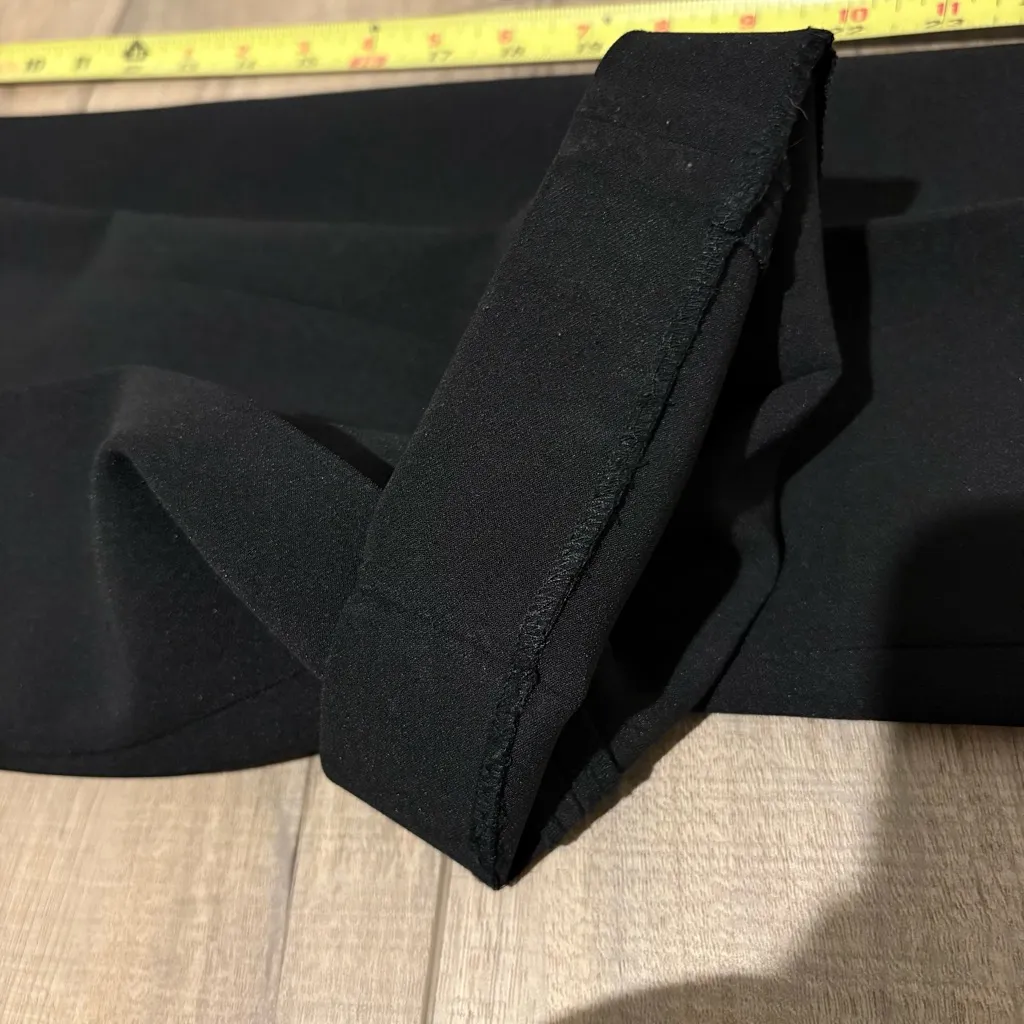 KATE SPADE NEW YORK Pants Side Zipper straight Dress Slacks Women's black size 4 - Image 11