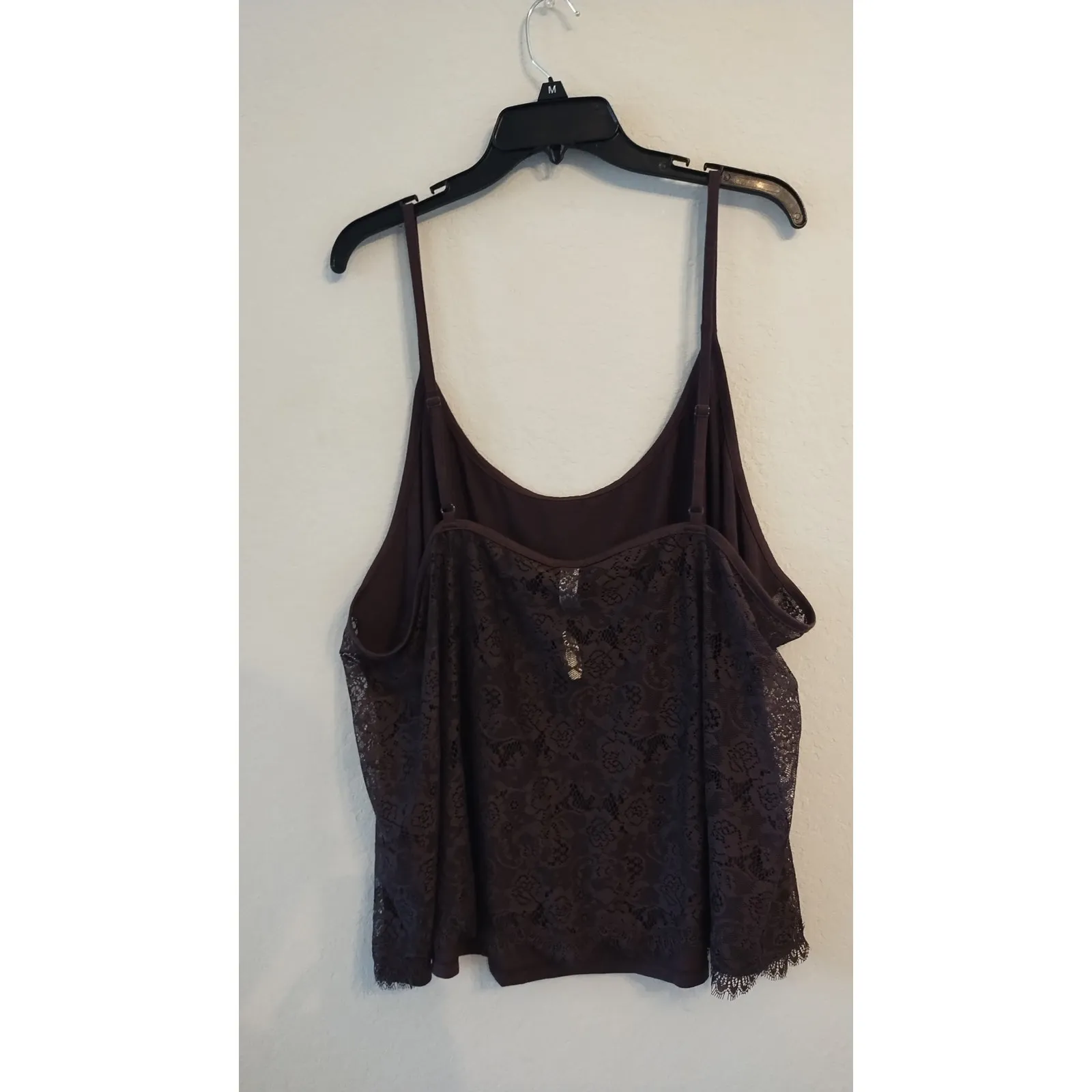 NWT Adore Me Top Cami Tank Marrón 4X - Image 2