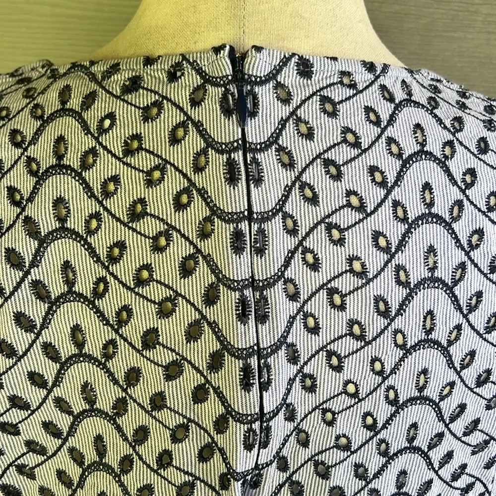 Derek Lam 10 Crosby “Noe” Eyelet Cotton Blouse - Image 7