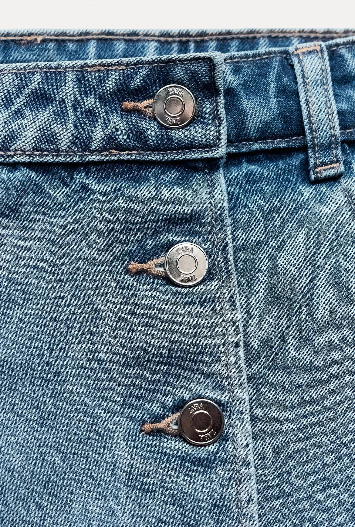 Denim Blue Skirt - Image 7