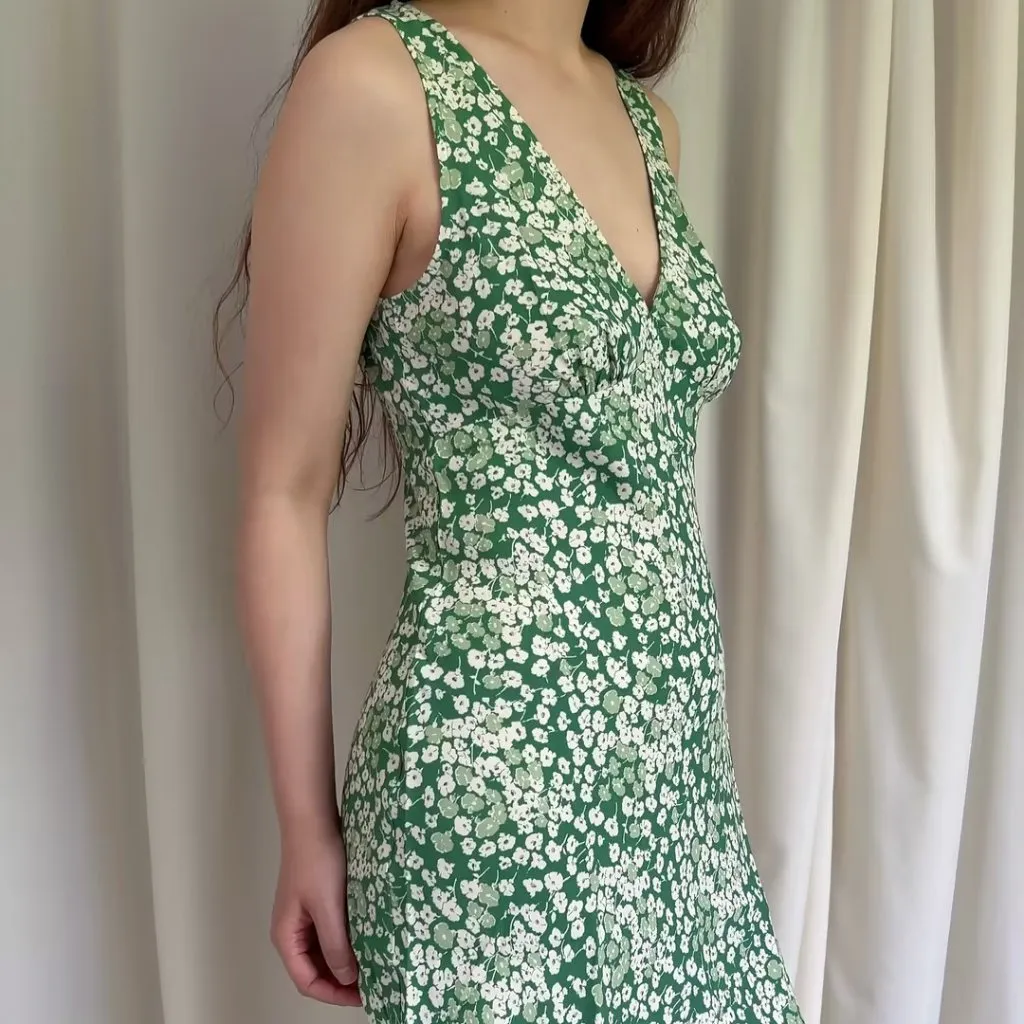 Reformation Calix Dress - Mento in size M - Image 4