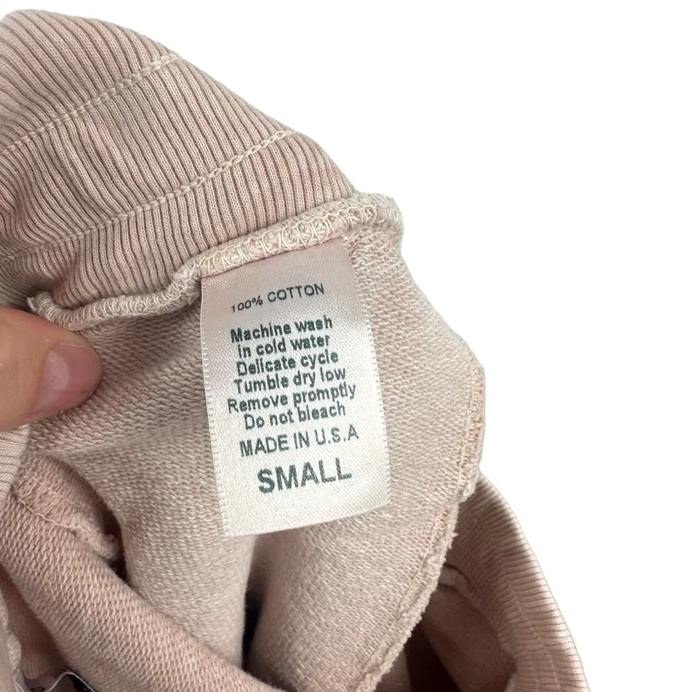 TAN + LINES by Sivan Ayla Small Rosebowl Joggers Light Pink Athleisure Sweatpant - Image 11