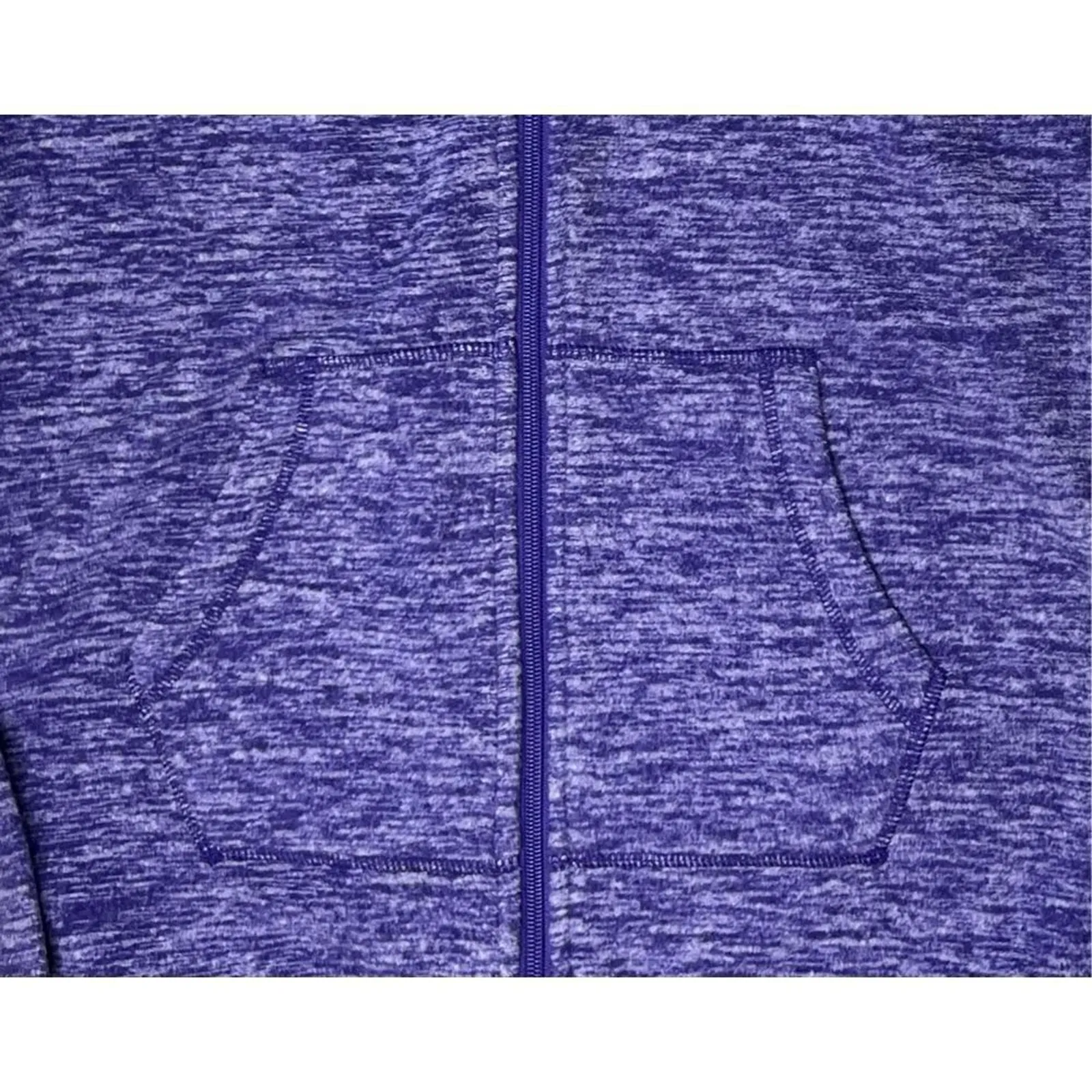 Reebok Spacedye Polar Fleece Crush It Zip Up Jacket SMALL‎ Athleisure Casual NWT - Image 3