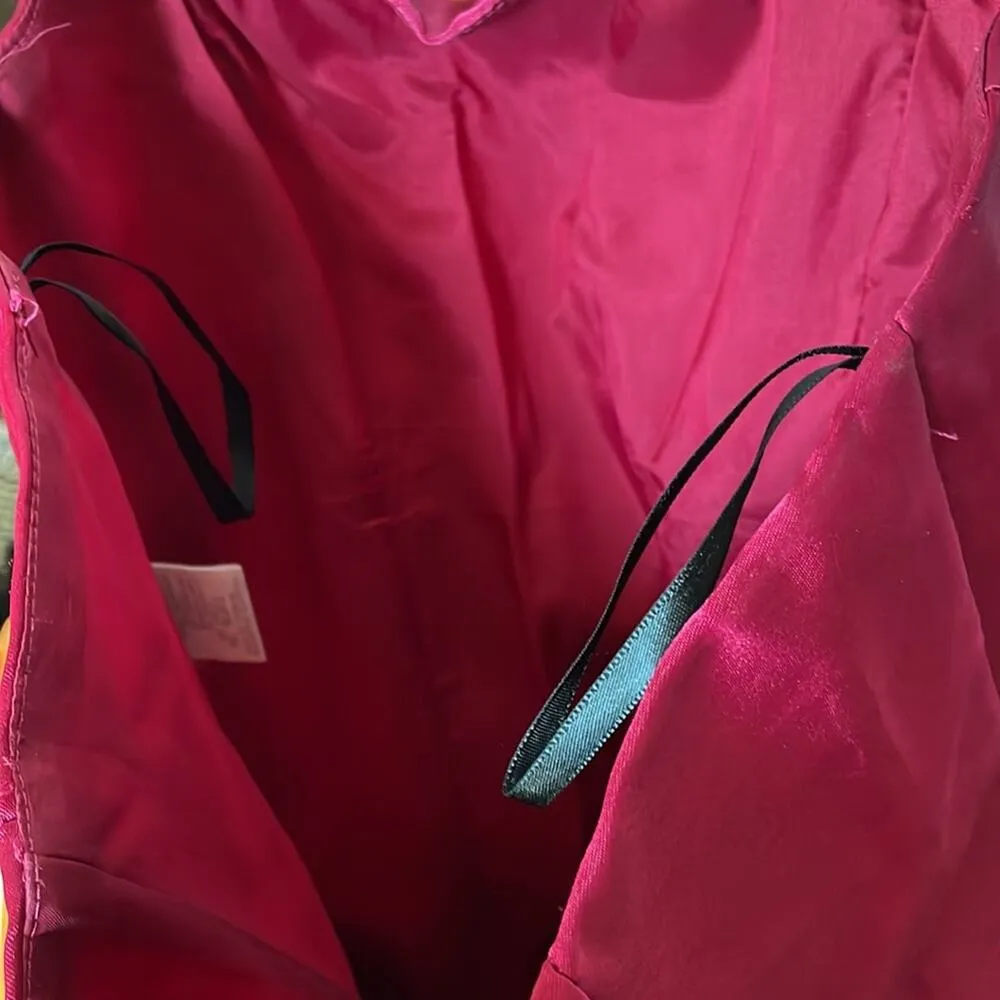 Jessica McClintock x Gunne Sax Vintage Gathered Satin Party Mini Dress size 3/4 - Image 13