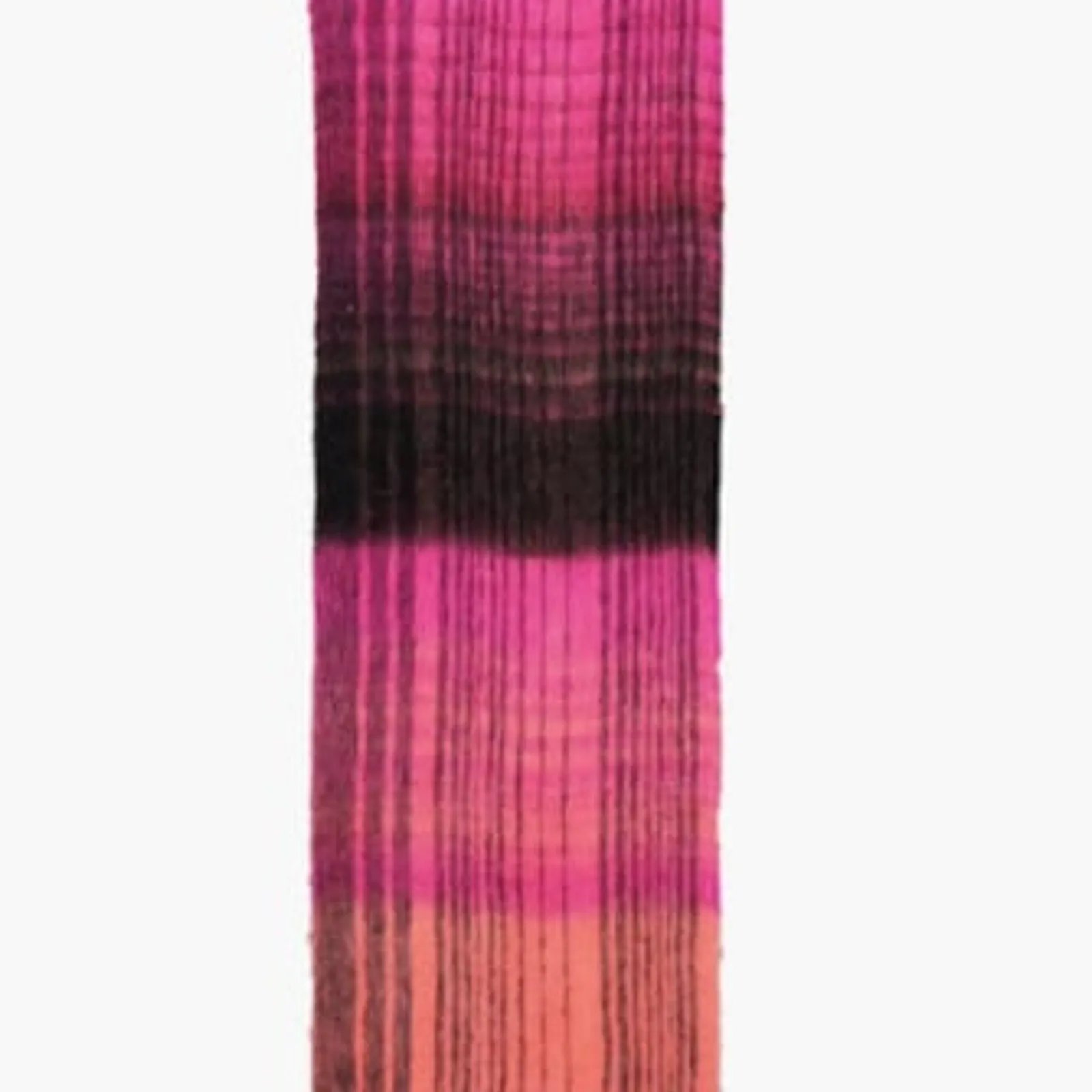 Plaid Brushed Fringe Scarf burgundy pink - Image 5
