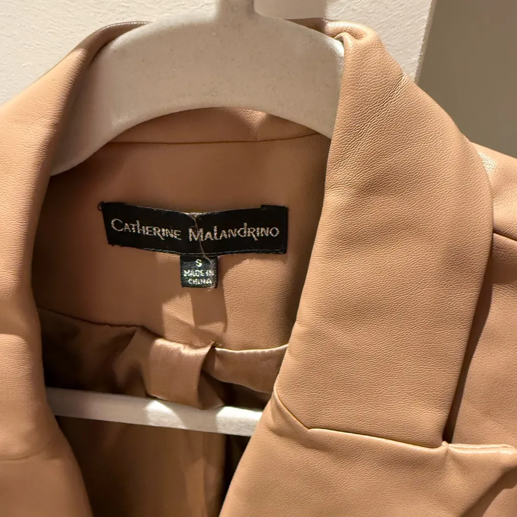 Catherine Malandrino Camel Blazer - Image 2