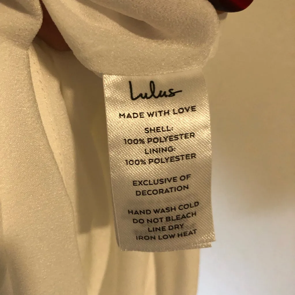 NWOT Pure Hearted White Pearl Square Neck Sleeveless Mini Dress Size M - Image 11