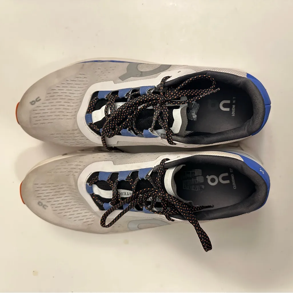 On Cloudmonster 'Frost Cobalt' Running Sneaker Men's Size 12 - Image 8