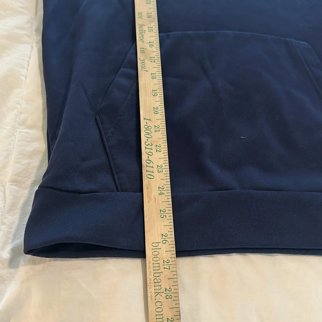 Nike Therma FIt Pull Over Hoodie Navy Blue Size Small - Image 11