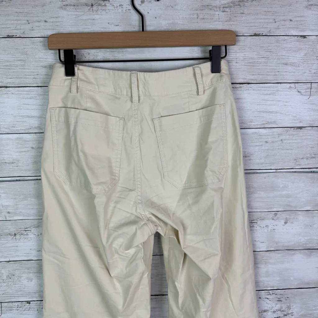 J Crew Factory Lizzie Wide Leg Patch Pocket Pants Size 26P - Image 5