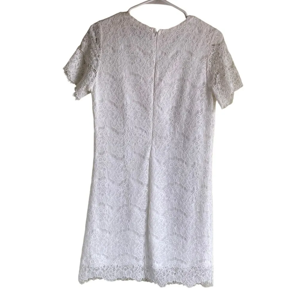 Lulus White Lace Dress - Image 2