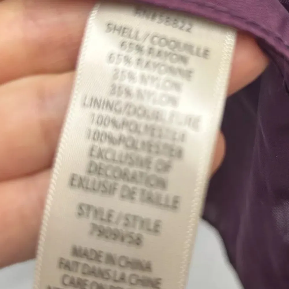 Maxx Studio velvet and chiffon shift sz M - Image 3