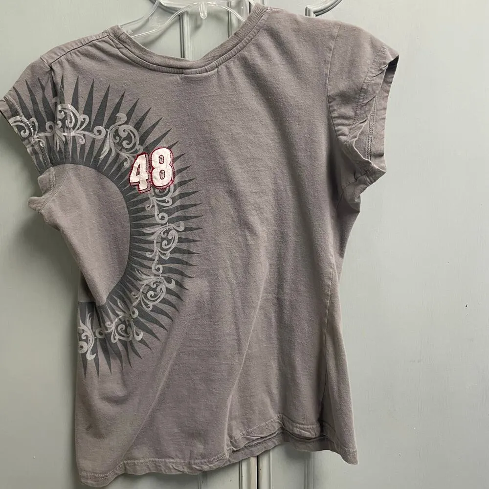 Nascar Chase Authentics Lowes 48 Jimmie Johnson Womens Tee Size Medium Racing - Image 5