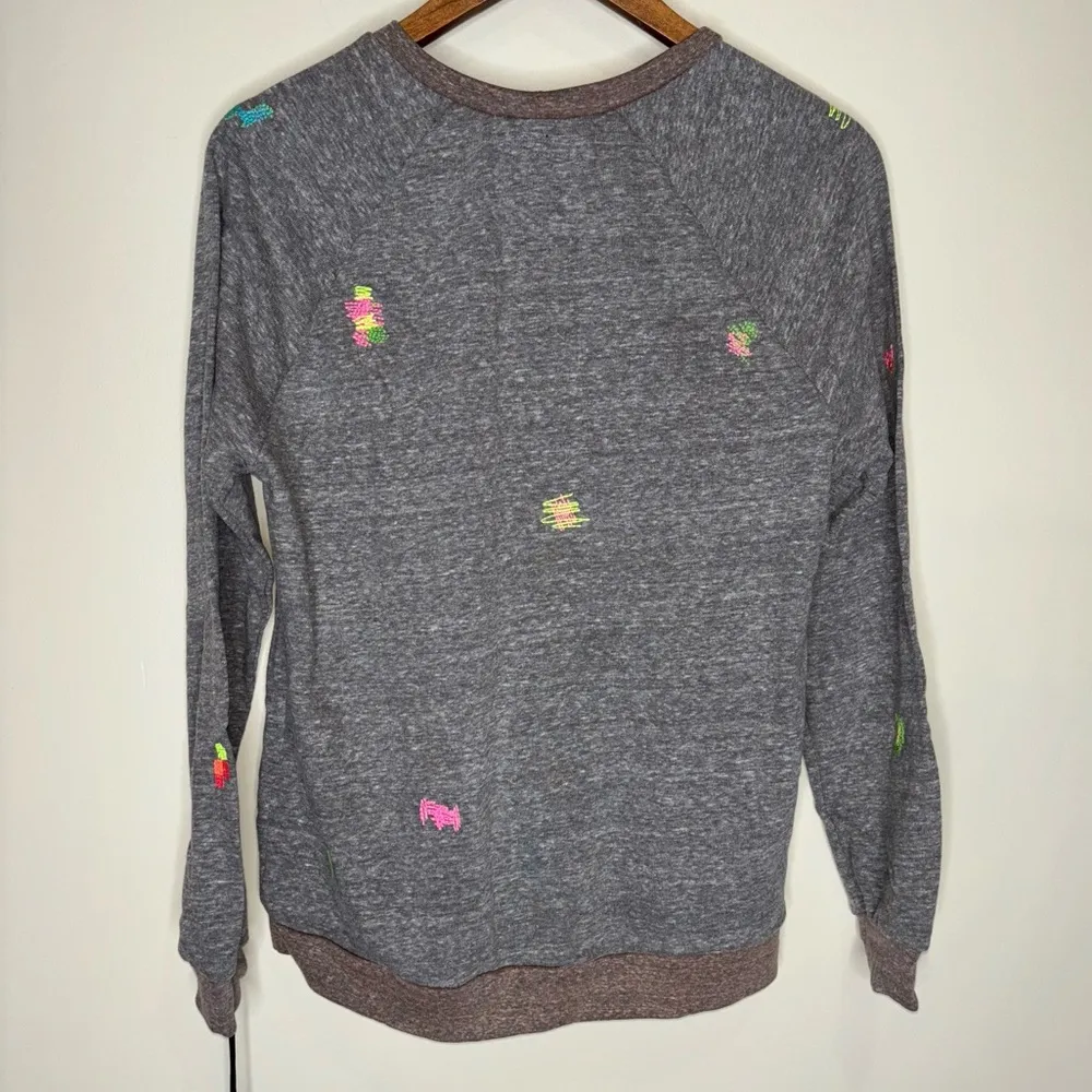 Michael Lauren Palm Pullover Crewneck Sweatshirt - Image 2