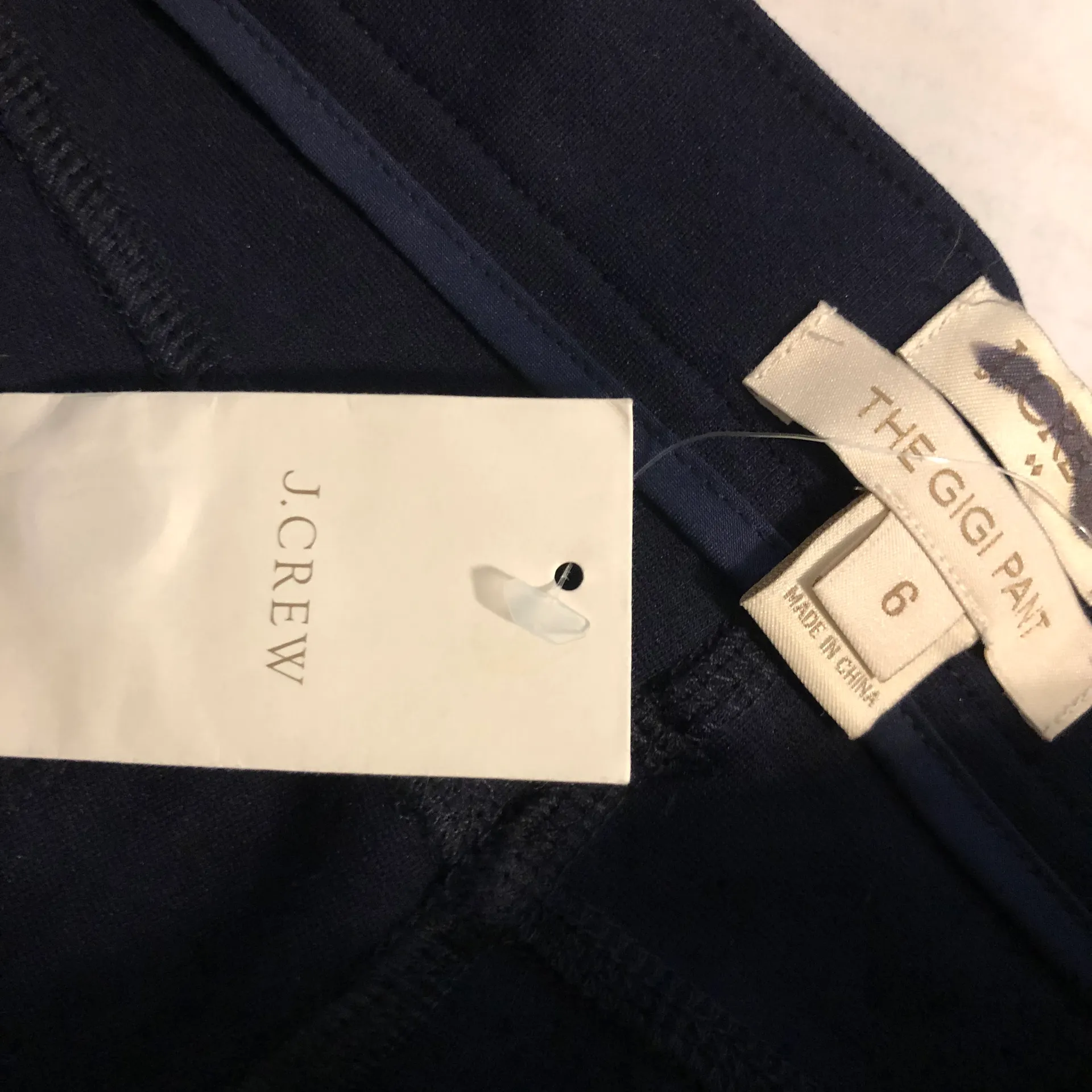 NWT  blue cropped pants size 6 - Image 7