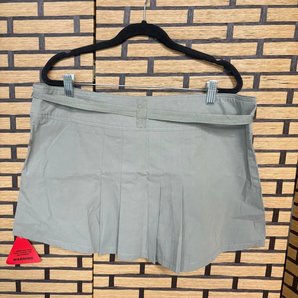 Ego Green Cargo Mini Skirt‎ Size 10 - Image 2