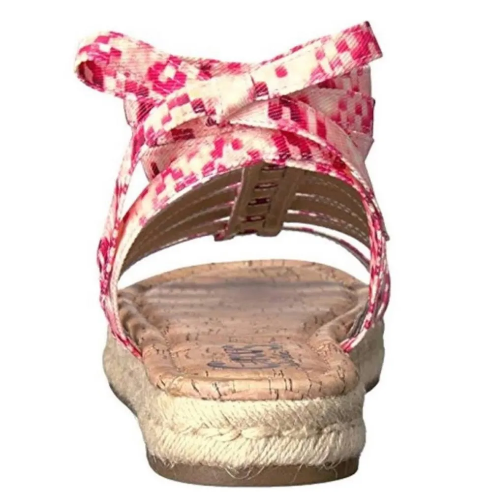 New Circus by Sam Edelman Ariel Espadrille Floral Red - Image 3