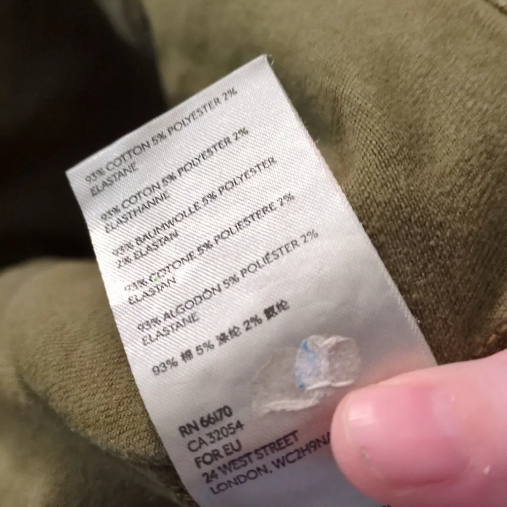 Free People We The Free Virgo Mini Skirt Cadet Green Denim Size 32 - Image 4