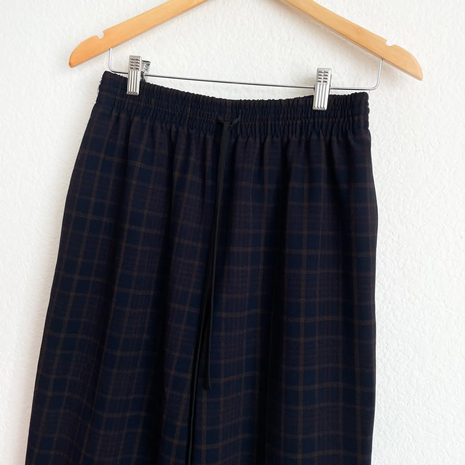 WILFRED ARITZIA Plaid Slim Trouser Pants - Image 10