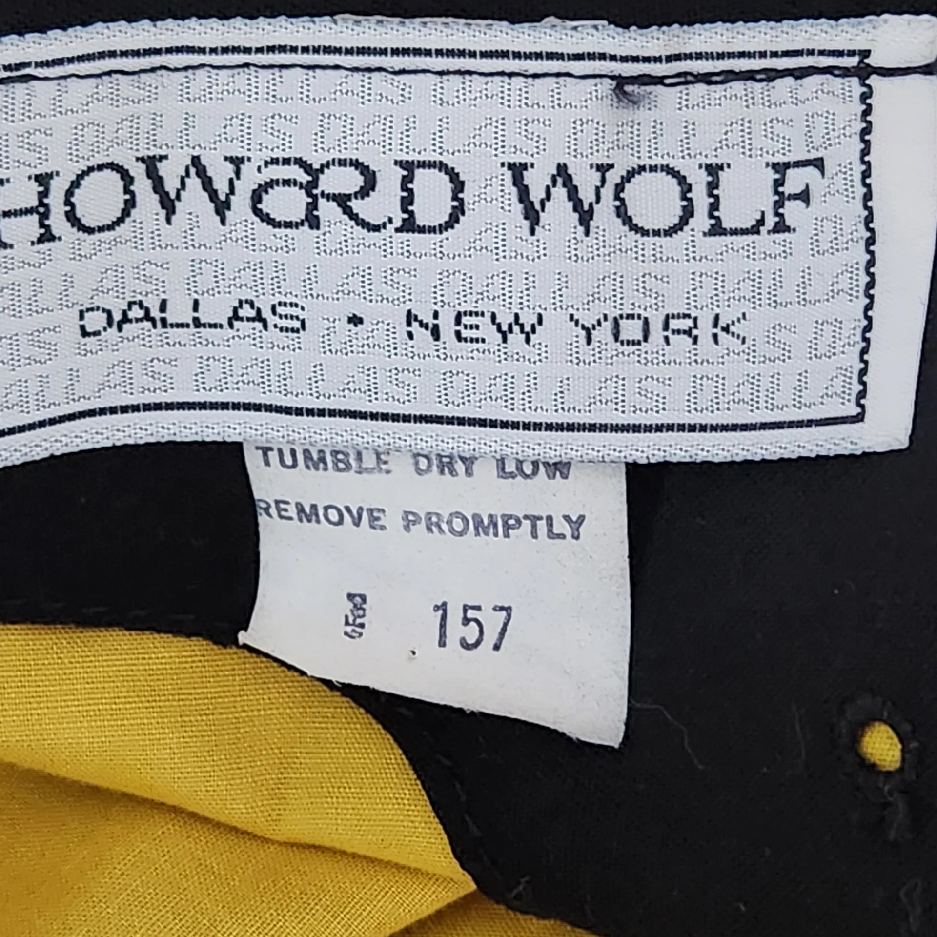 Howard Wolf 90s Vintage Black Crop Top with Cutout Detail and Spaghetti Straps Size M - Image 6