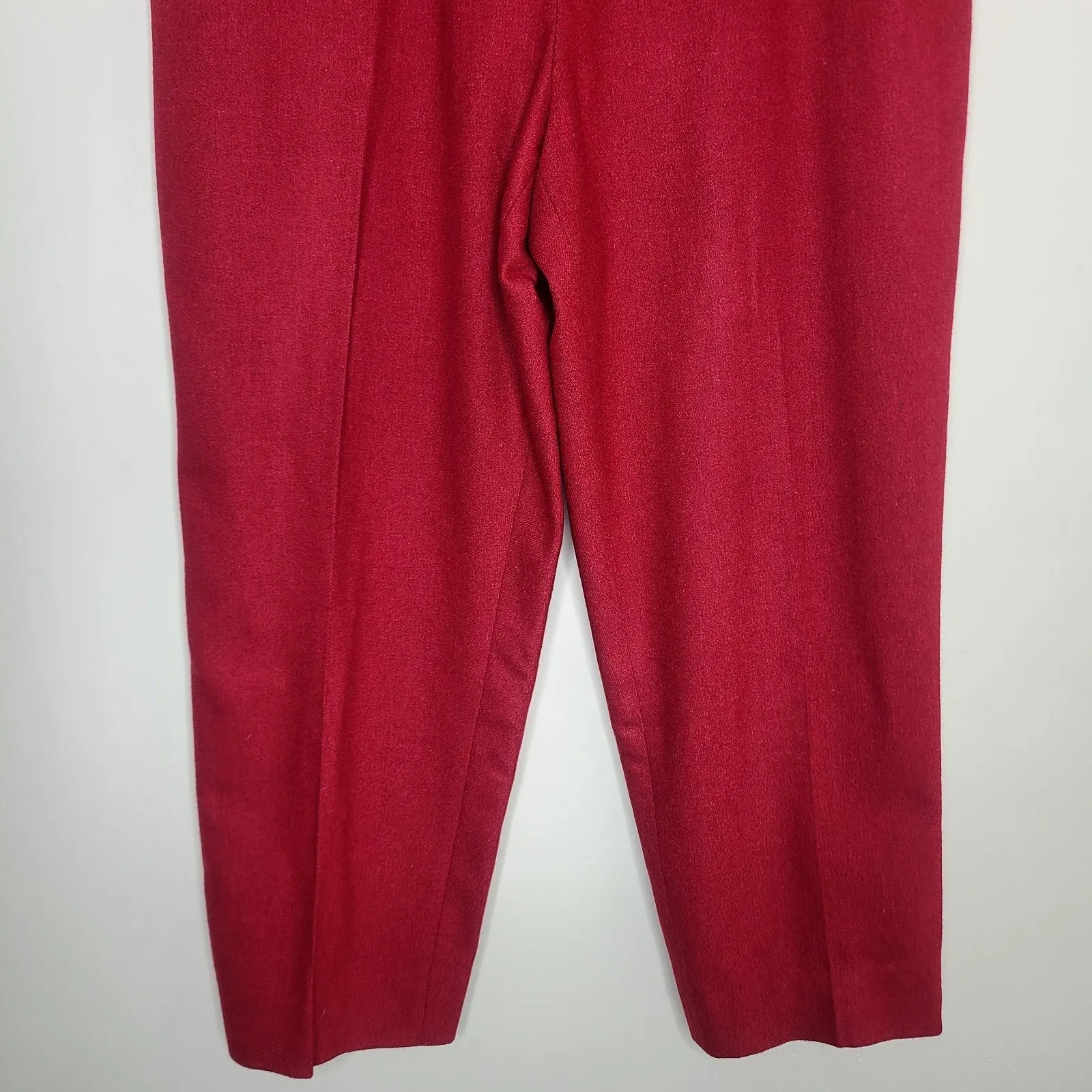 Rag‎ & Bone Libbi Wool Poppy Crop Pants Women's Size 10 Old Money Preppy - Image 3