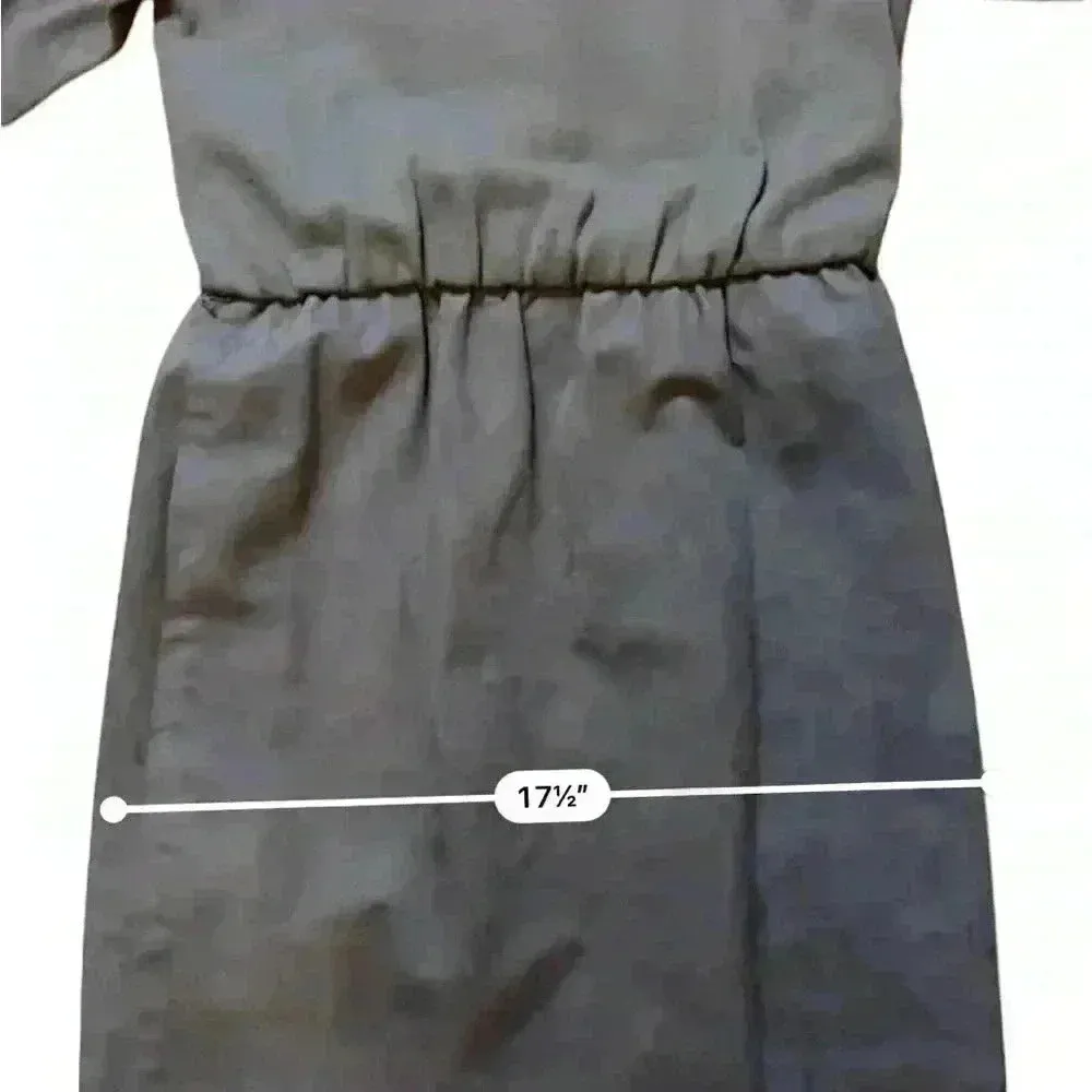 Vintage Ciao Ltd Plaid Sweater Gray Taupe Suede Dress Jacket 2 Piece Set Size 4 Multiple - Image 15