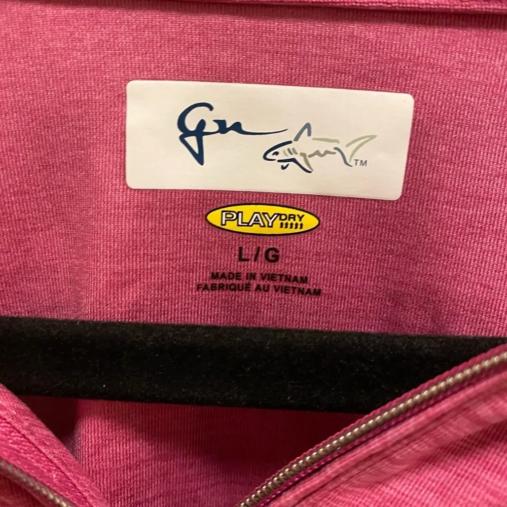 Greg Norman Women's Heathered Comfort Stretch 1/4 Zip Mock Neck Long Sleeve NEW - Image 2