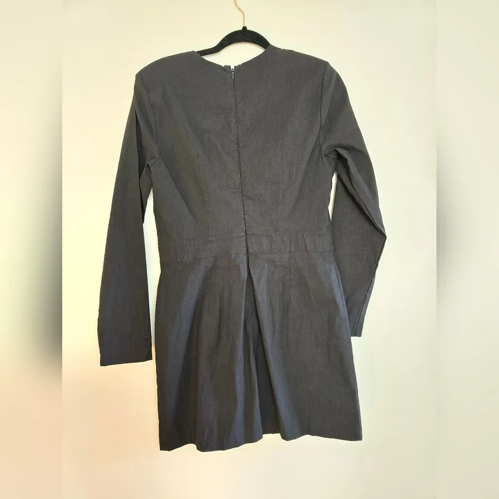 By Anthropologie Long-Sleeve Sweetheart Mini Dress - Image 4