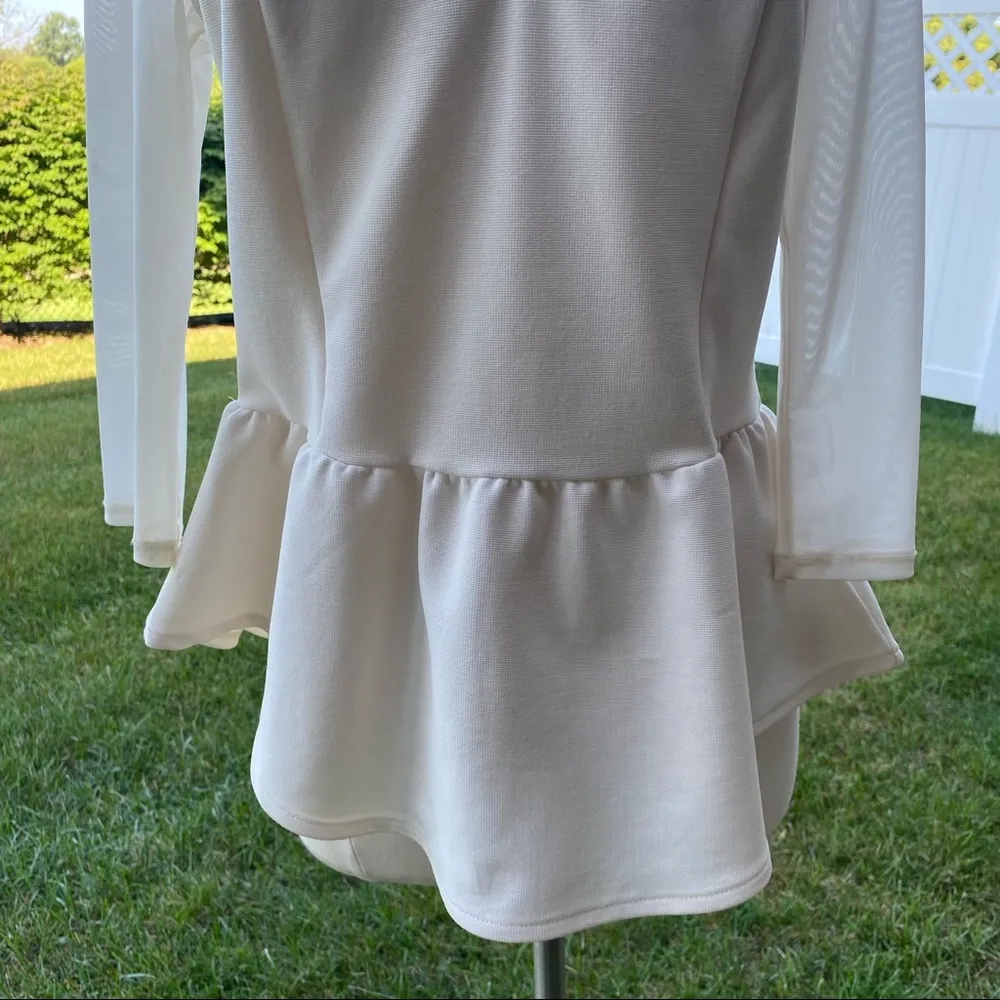 Forever 21 Peplum Top with Embellishments - Image 14