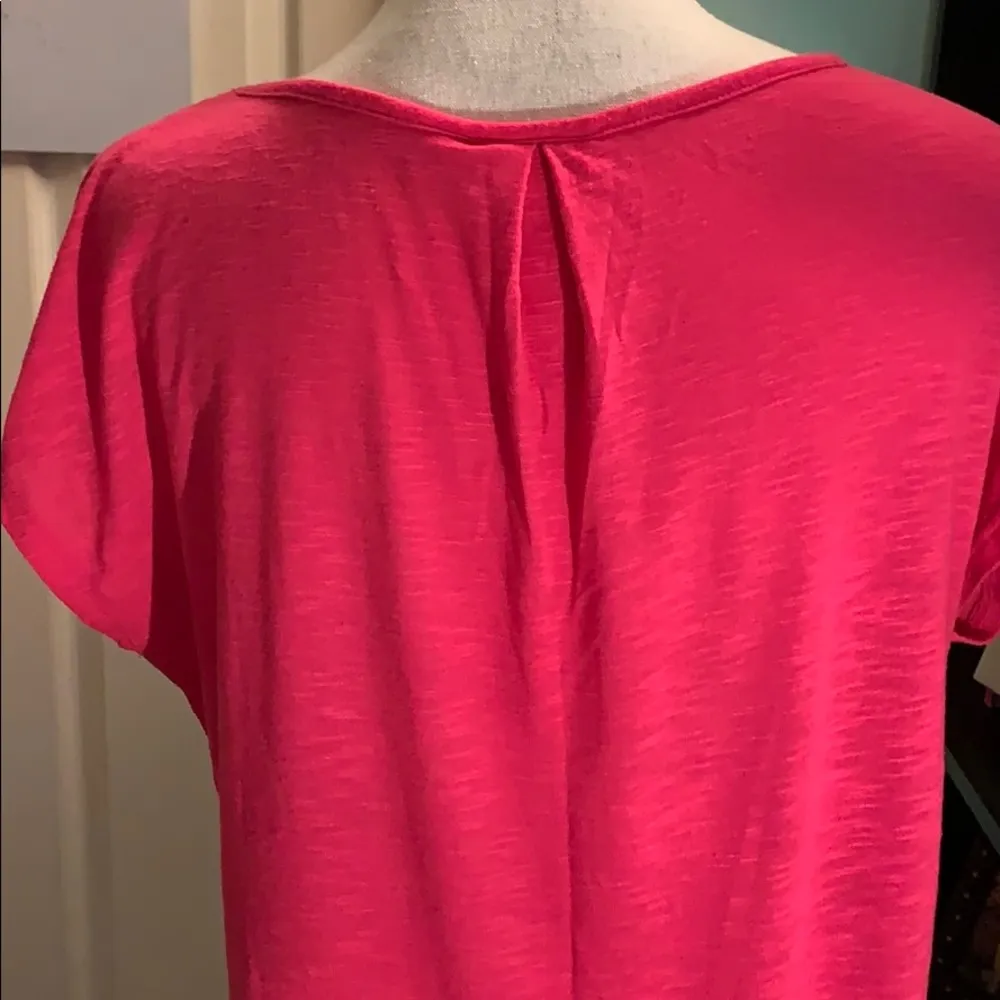 Cato flutter sleeve high/low tapered back blouse - Image 2