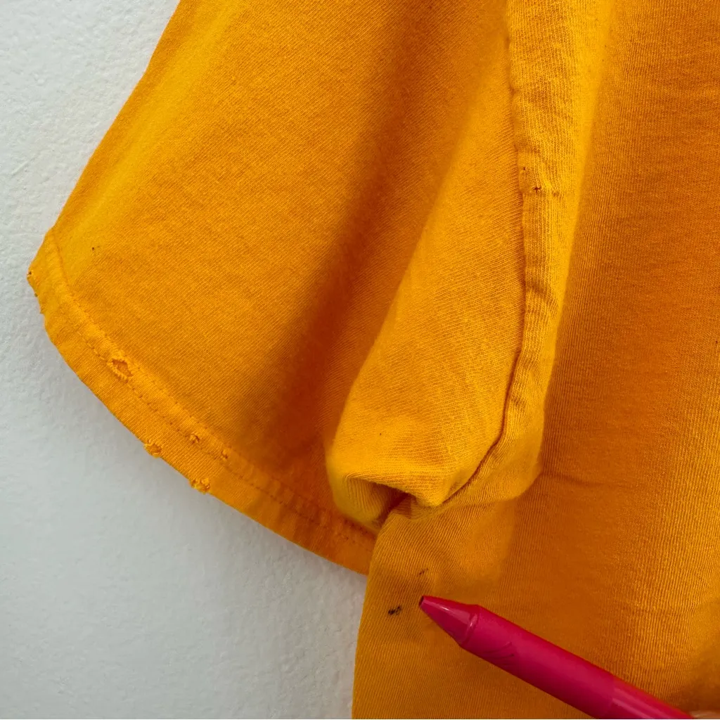 Yellow California Golden Bears UC Berkeley off the shoulder T - Image 5