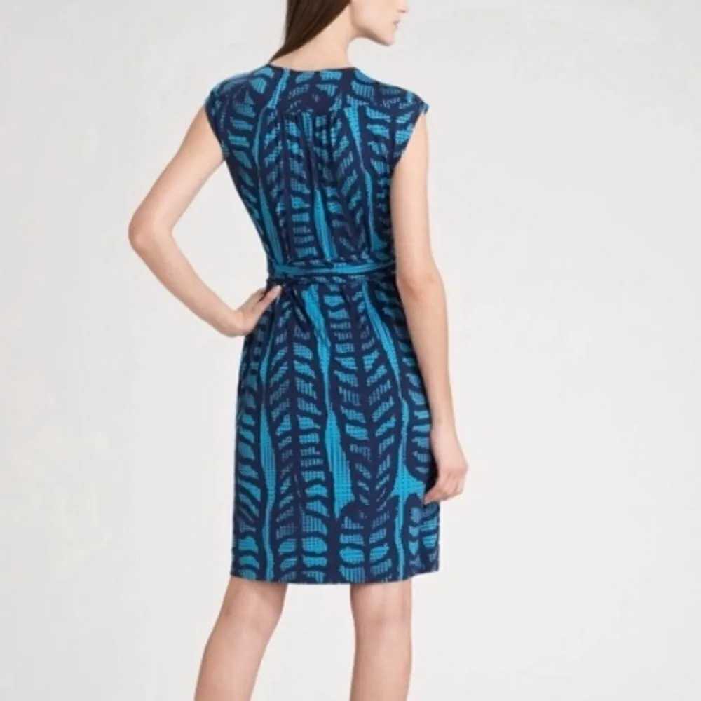 Tory Burch Silk Jersey Full Wrap Dress - Image 2