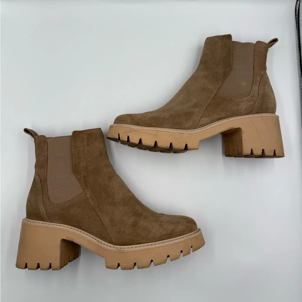 Dolce Vita Chelsea Boots Tan Size 9.5 - Image 4