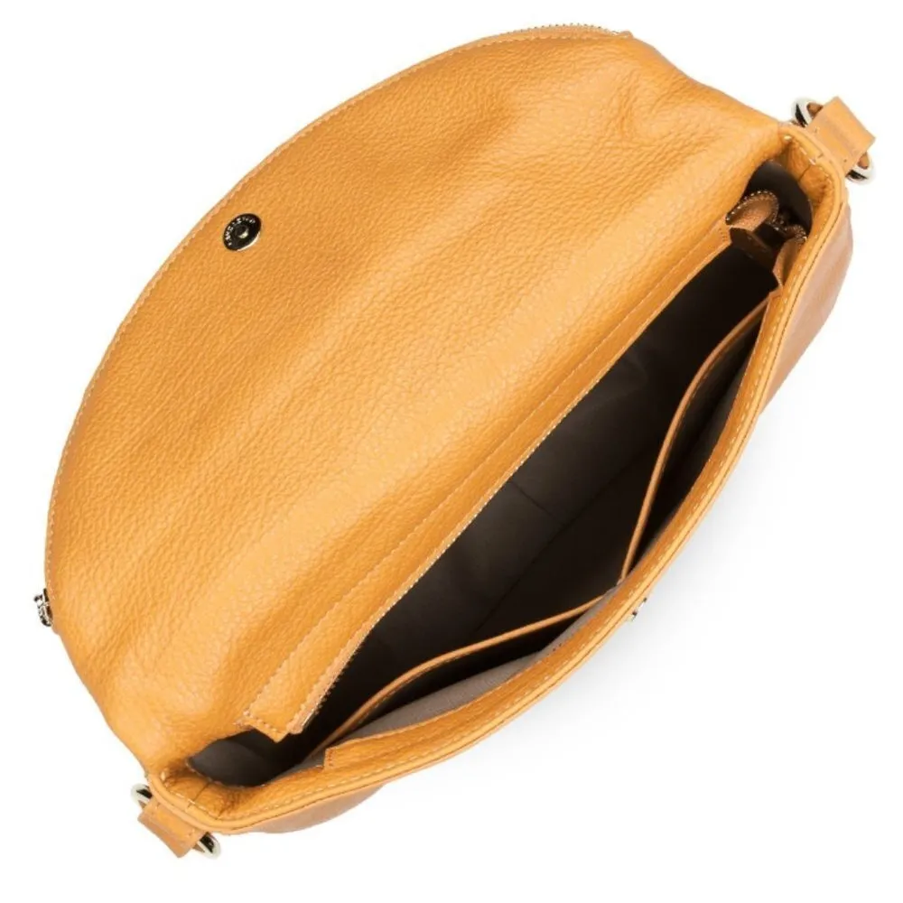 💕LANCASTER PARIS💕 Dune Shoulder Bag Saffron Yellow - Image 4